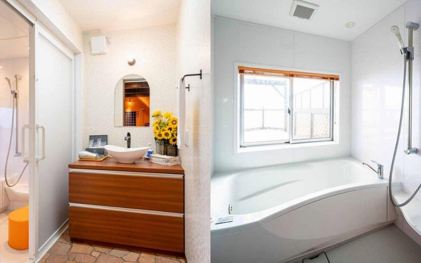 Bathroom 5, Glamping Fukuoka, Fukutsu