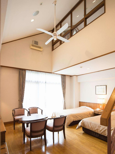 Bedroom, Okuise Forestpia Miyagawasanso, Ōdai