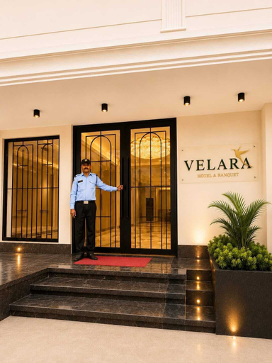 Exterior detail, Velara Hotel &Banquet, Gwalior