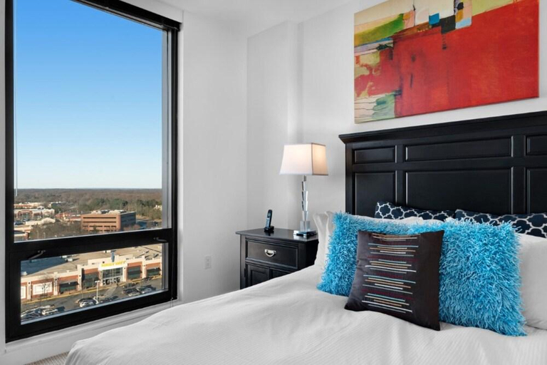 Bedroom 3, Global Luxury Suites at Reston Town Center, Fairfax