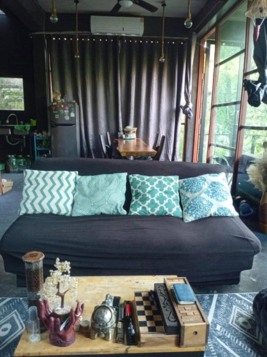 Bedroom 4, Crystal Jungle House - Rooftop mountain view, Ko Phangan
