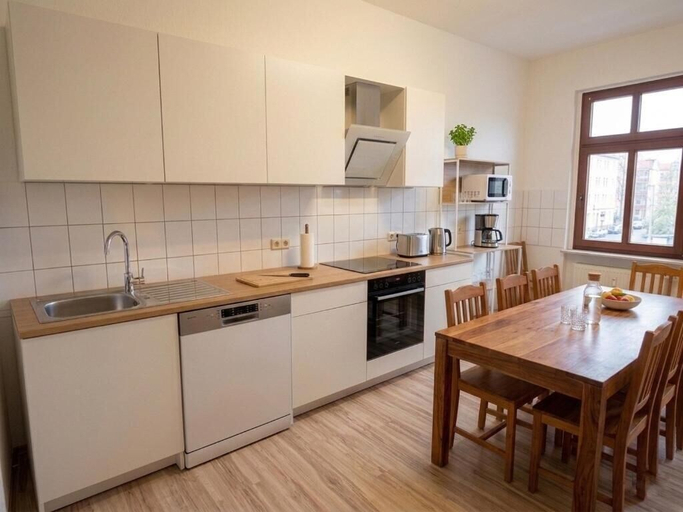 Private kitchen 5, Monteurunterkunft Monteurwohnung Zwickau, Zwickau