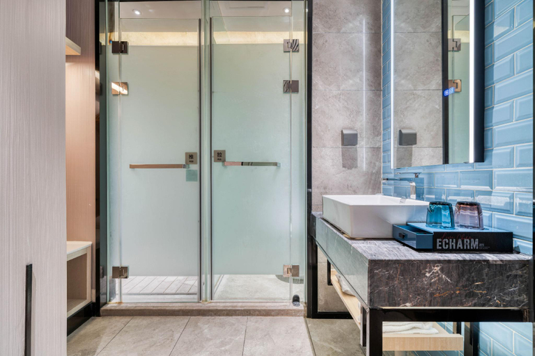 Bathroom 3, Echarm Hotel Chengdu Global Center Century City New Exhibition, Chengdu