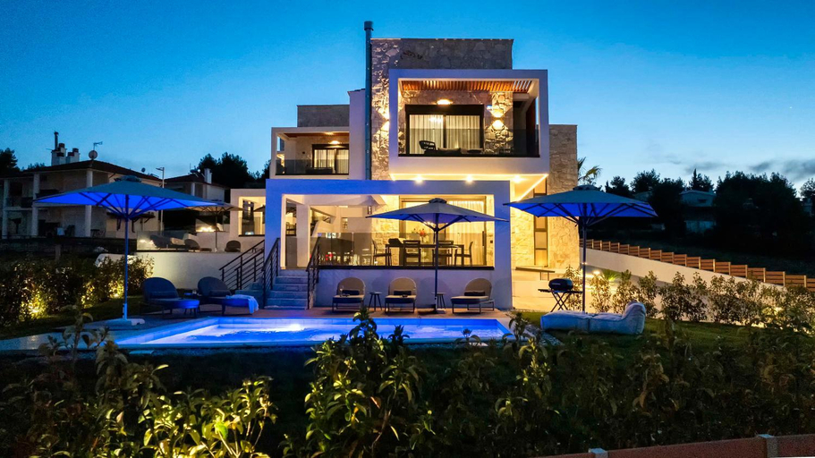 Exterior & Views 2, The Four Villas Hanioti by Luxlikehome, Central Macedonia