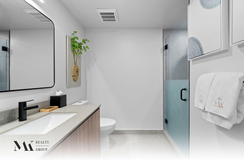 Bathroom 2, 501 First Studio Gym and Pool Access, Miami-Dade