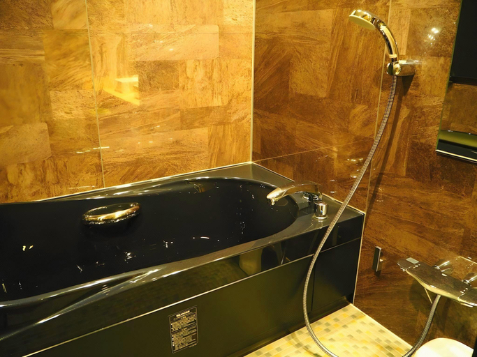 Bathroom 4, Kusatsu Onsen Ryokan Eidaya, Kusatsu