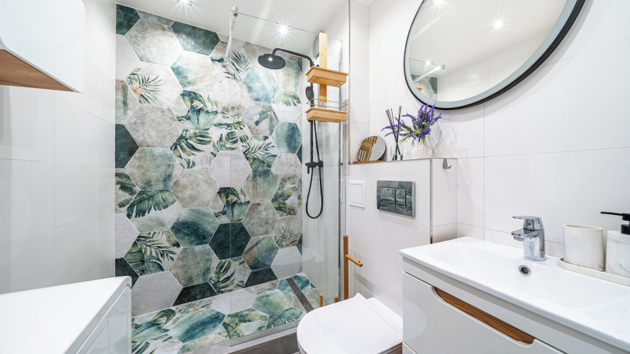 Bathroom, Apartamenty Sun&Snow Skwer Kościuszki, Gdynia