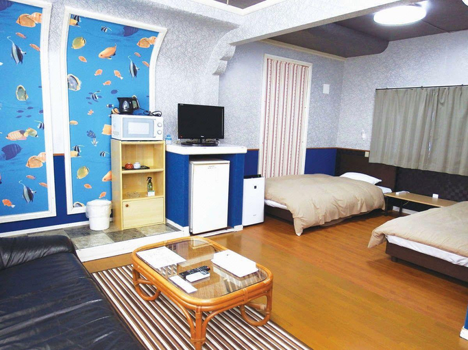 Bedroom, Business Hotel Rich, Nichinan