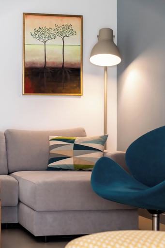 Living area 5, Rare Koukaki garden flat near Acropolis, Attica