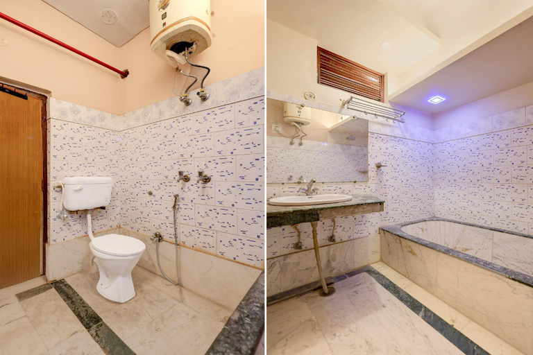 Bathroom 4, Collection O Kanpur Central Railway Junction Formerly Maharaja Palace, Kanpur Nagar