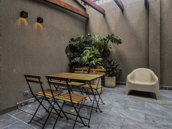 Outdoor dining, NOK Modern 2BR Apartment With Terrace, Bogota, Santafé de Bogotá