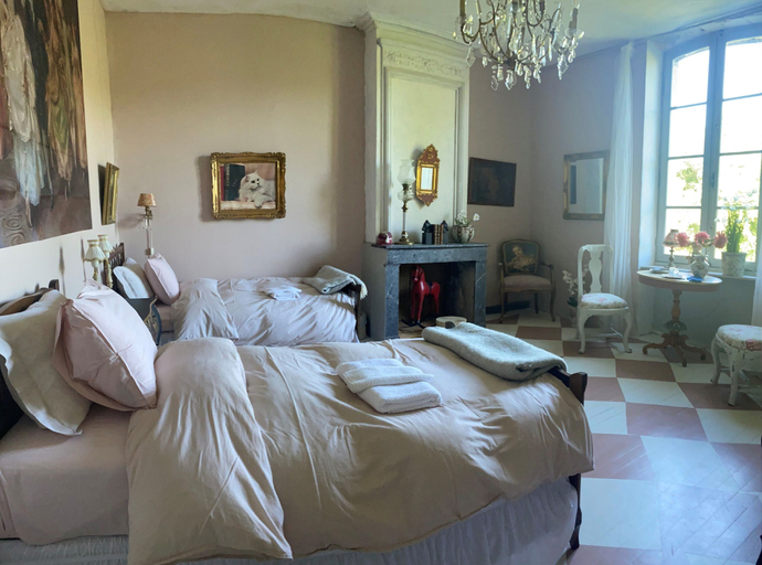 Bedroom 3, Chateau Ciers, Gironde