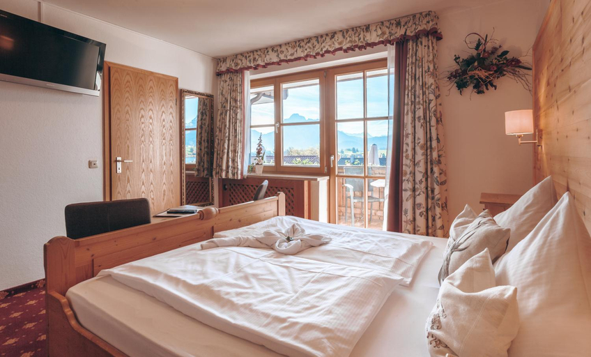 Bedroom 2, Ferienhaus und Landhaus Berger, Ostallgäu
