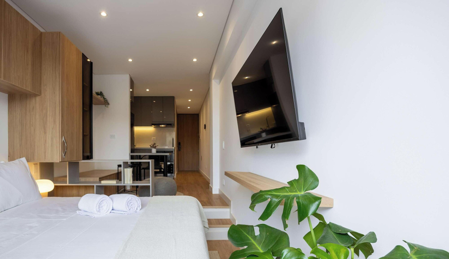 Room 5, NOK Stylish 1BR Apartment in North Bogota, Santafé de Bogotá