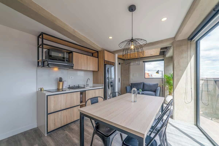 Private kitchen 5, NOK Perfect 1 BR in Chapinero, Santafé de Bogotá