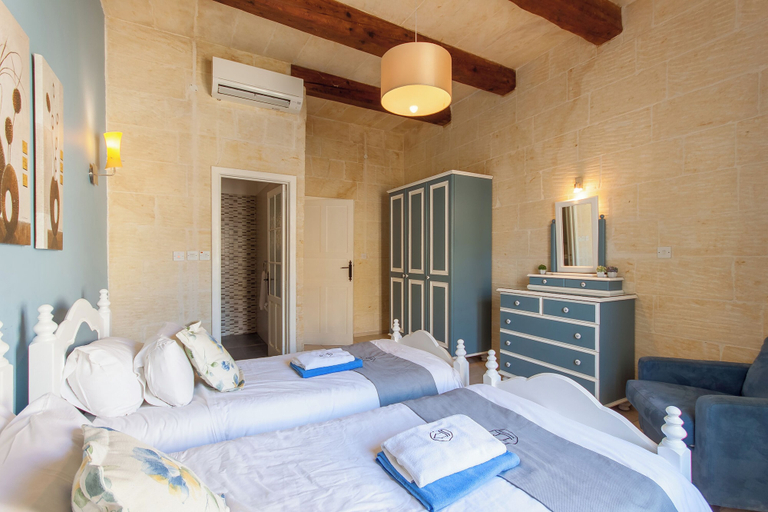 Bedroom 3, Twilight Gozitan Farmhouse With Pool