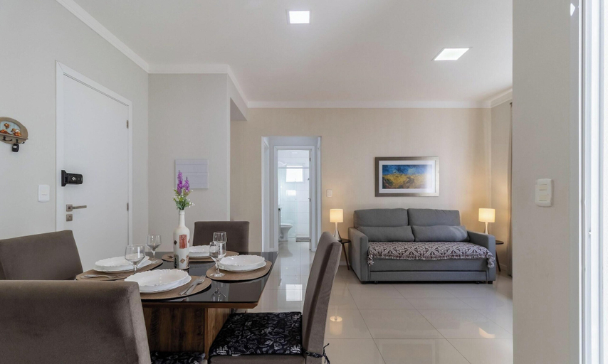 Interior, 2 Bedroooms Apt w/ BBQ 500m From the Beach Pts0101, Florianopolis