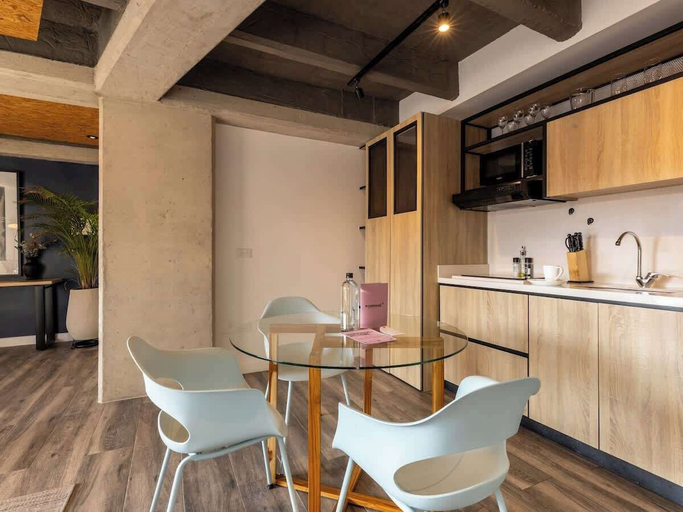 Private kitchen 5, Classy 1 BR in Chapinero, Santafé de Bogotá