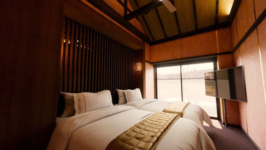 Bedroom 3, New Wakasa Annex Hotel, Nara
