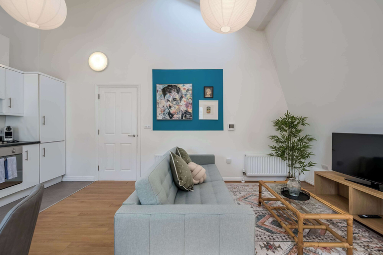 Living area 3, Central Belfast Apartments - The Cathedral Loft, Belfast