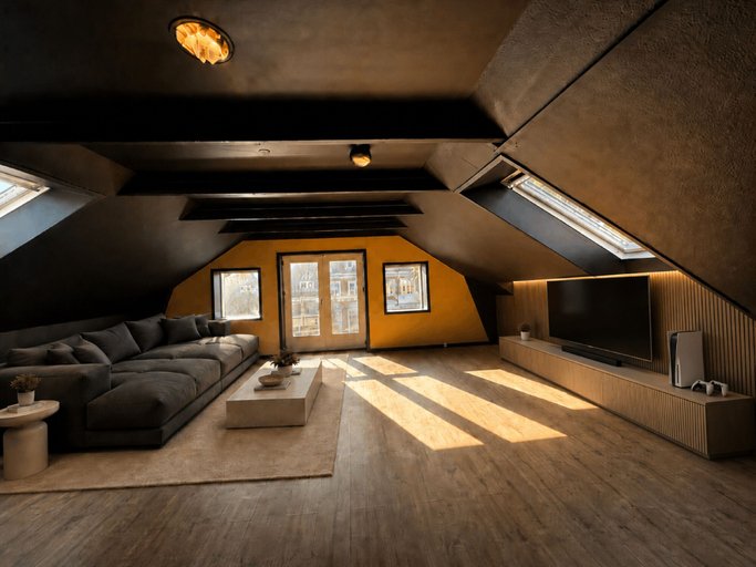 Living area, Four Seasons Spring Suite, Aalborg