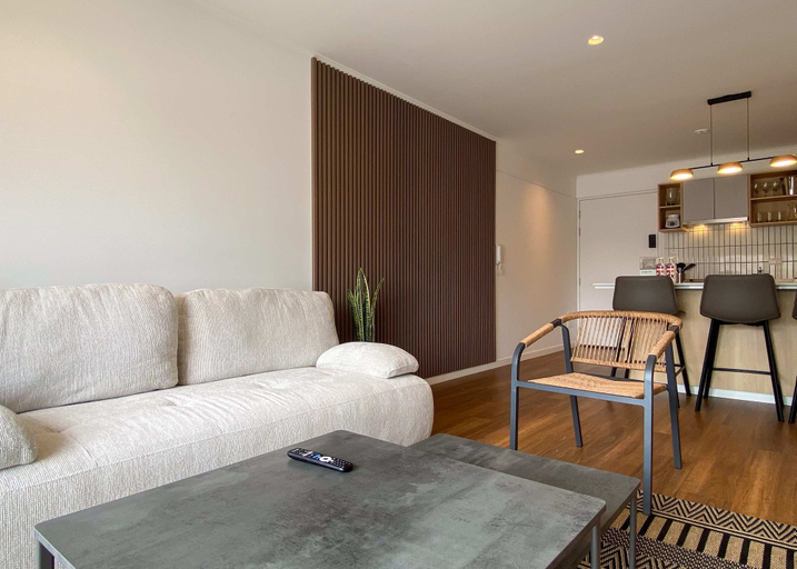 Room 5, w Stylish 2BR w Balcony View in Miraflores, Lima