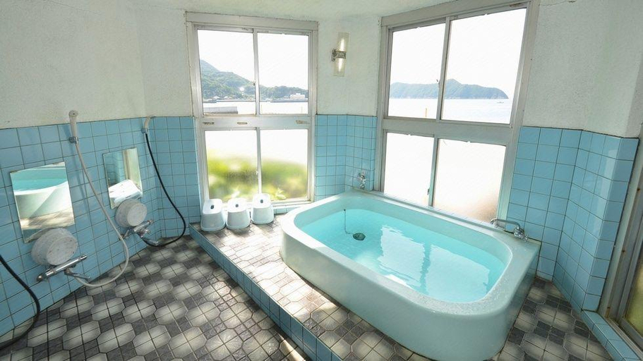 Bathroom 3, Minato Ryokan, Yura