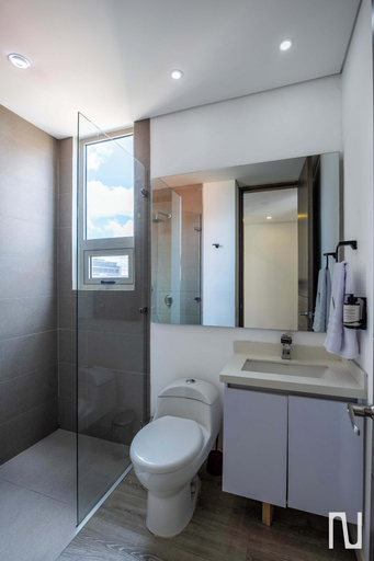 Bathroom 2, NOK Unique 3 BR Apartment in Usaquén, Santafé de Bogotá