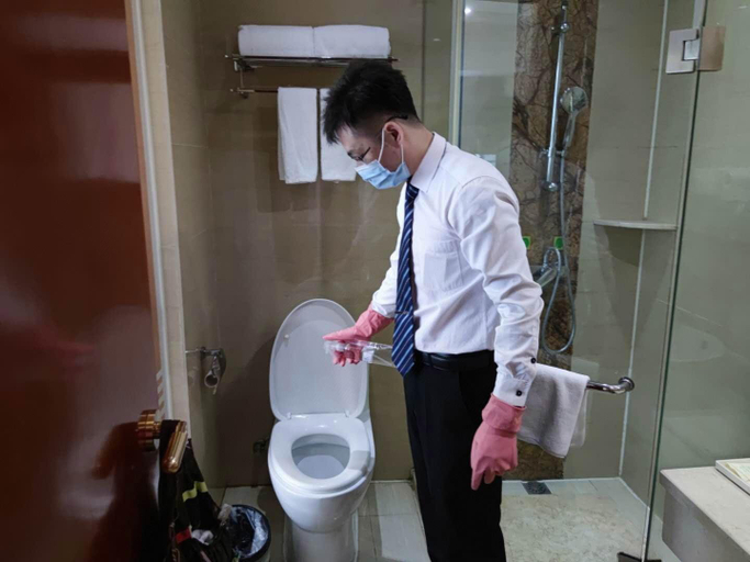 Bathroom 4, Vienna Hotel Guangzhou Tonghe Metro Branch, Guangzhou
