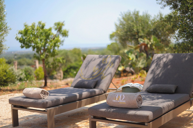 Garden 3, TD ApulianRetreat Sea View Trullo With Heated Pool, Brindisi