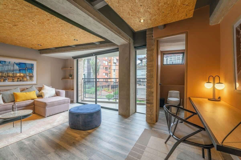 Living area 5, NOK Modern 1 BR in Chapinero, Santafé de Bogotá
