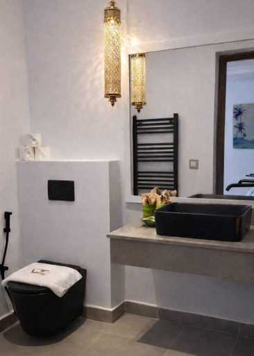 Bathroom 4, Riad 48 & Spa, Marrakech