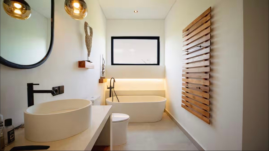 Bathroom 4, Villa Ido Na : Modern Luxury Villa with Pool – 400m to Beach, Tabanan
