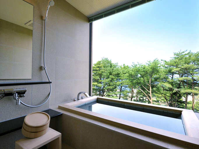 Bathroom 5, Jodogahama Park Hotel, Miyako