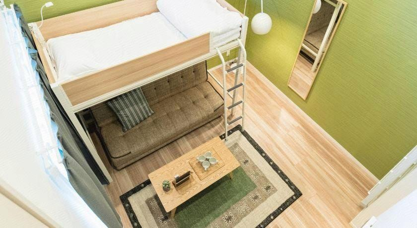 Bedroom 2, Trip Pod Minoshima A, Fukuoka