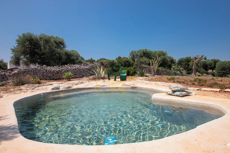 Private pool 4, TD ApulianRetreat Sea View Trullo With Heated Pool, Brindisi