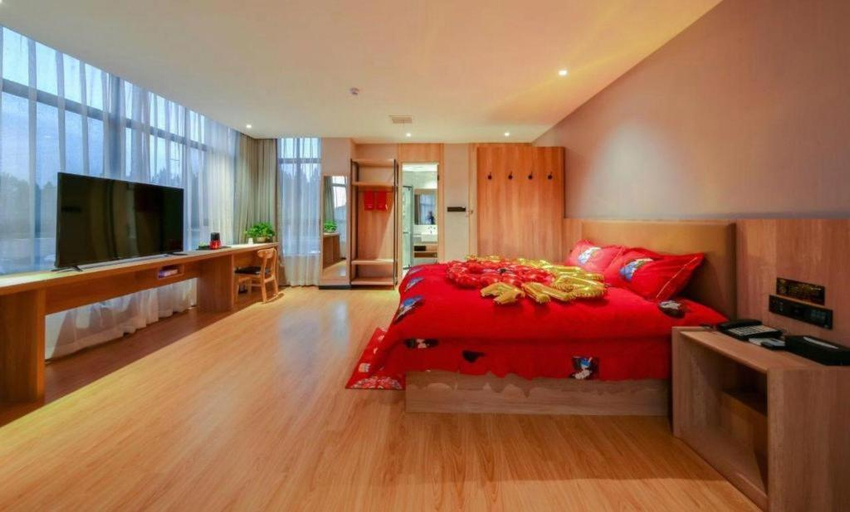 Bedroom 2, Shell Hotel Anhui Huaibei Suixi County Economic Development Zone, Huaibei