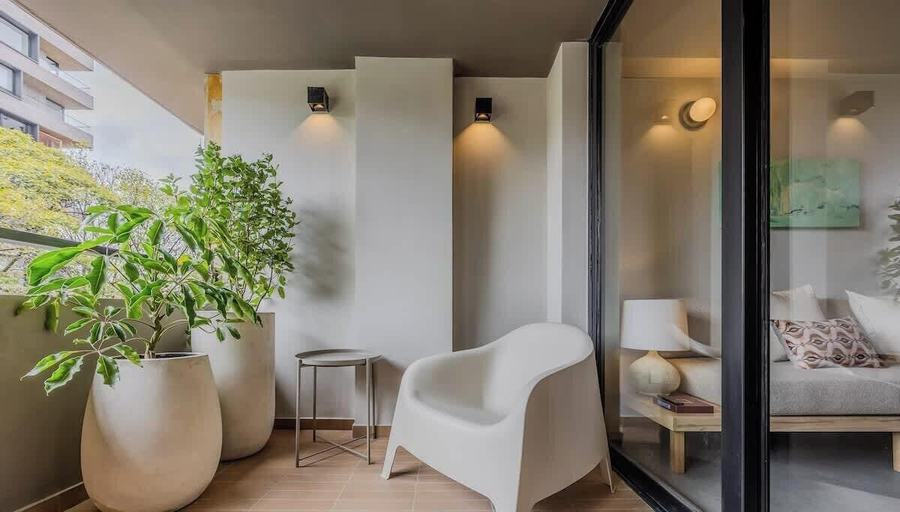 Interior 3, NOK Bright 1BR With Outdoor Terrace, Santafé de Bogotá