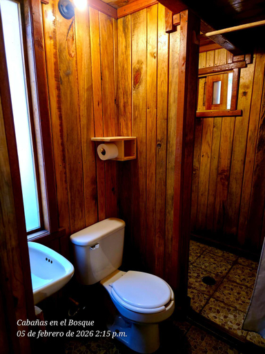 Bathroom 5, Cabana en el Bosque de San Jose del Pacifico 3, Dist. Miahuatlan