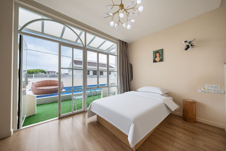 View from room 2, Shanghai Wan Ting WT Holiday Homestay (Shanghai Disneyland Store), Shanghai