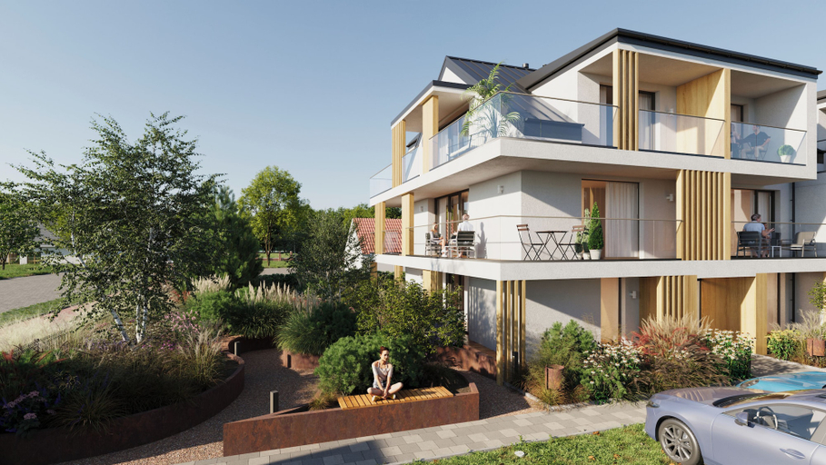 Front of property 3, Baltic Season Spa Apartments, Kołobrzeg