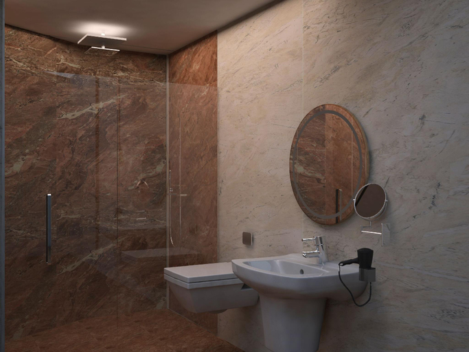 Bathroom 4, Relax Beach Hotel, Alanya