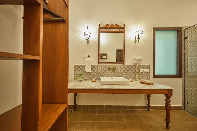 Bathroom 4, SwaSwara Wellness - A CGH Earth Experience Gokarna, Uttara Kannada
