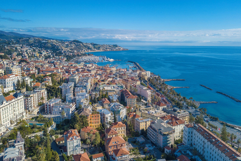 Aerial view, La Casa Della Vikinga With Sea-view Terrace, Imperia