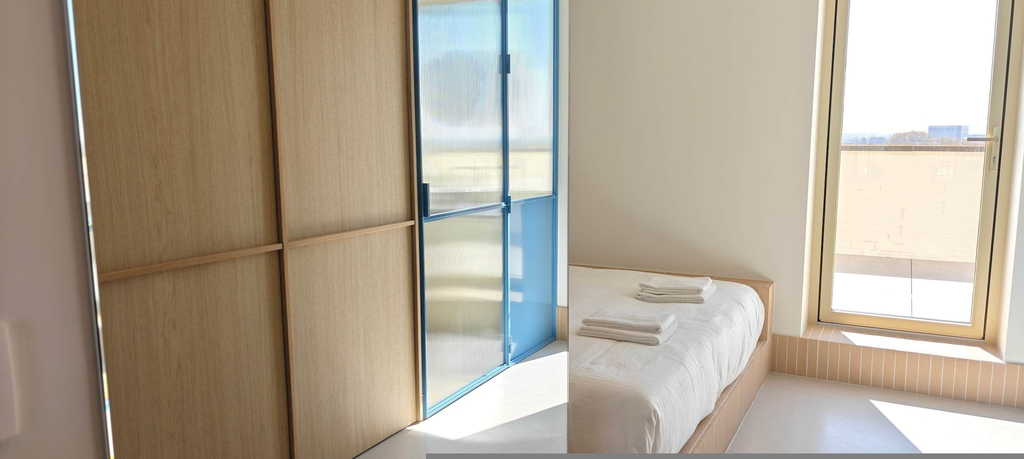 Room 2, Studio Soetkin - Beach Balcony and Seaviews, West-Vlaanderen