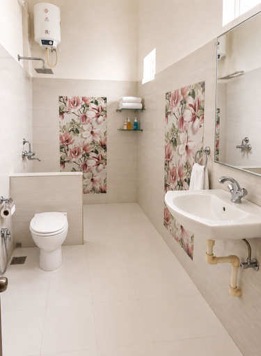 Bathroom, AM Hotel Kollection Maangarh Ratlam, Ratlam