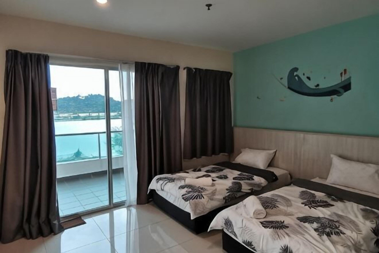 Room 4, Rustic One Bedroom Unit for 4Pax by Jomy Management, Manjung