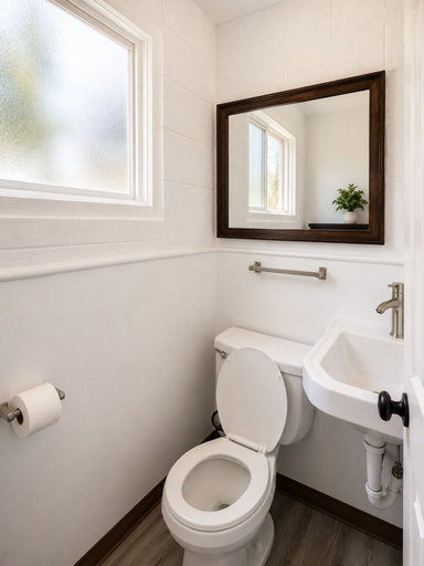 Bathroom 4, Carl's Motel, Kern