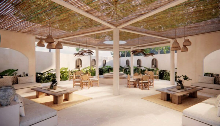 Outdoor dining, Miliyana Hotel, Lombok