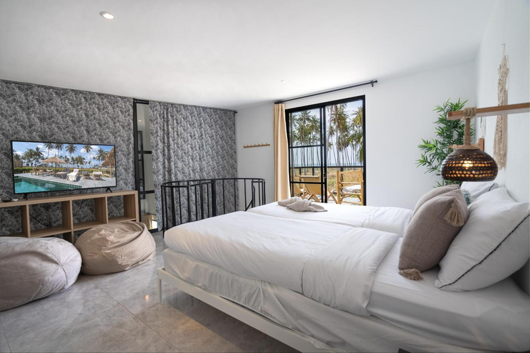 Bedroom, Manao Seaview Pool Villa 24 - 5 Mins Walk To The Beach, Ko Lanta